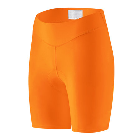 Use this Front Perspective View Popular Cycling Shorts Mockup In Turmeric Powder Color, to get more wonderful design products.の写真素材