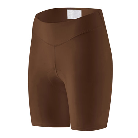 Use this Front Perspective View Popular Cycling Shorts Mockup In Royal Brown Color, to get more wonderful design products.の写真素材