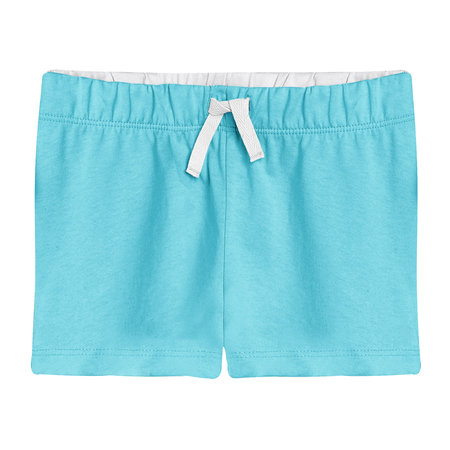 Visualize your designs with just a couple of clicks With this Excellent Baby Cotton Shorts Mockup In Angel Blue Color.の写真素材