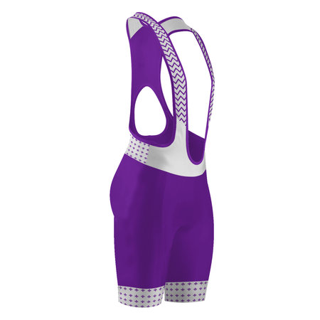 You can easily apply your incredible designs with this Front View Cute Bib Short Mockup In Ultra Violet Color.の写真素材
