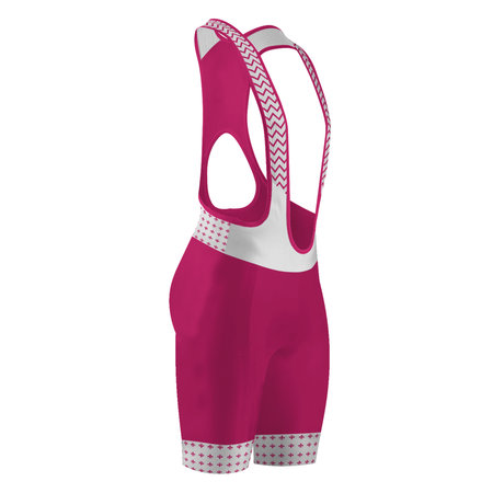 You can easily apply your incredible designs with this Front View Cute Bib Short Mockup In Beetroot Purple Color.の写真素材