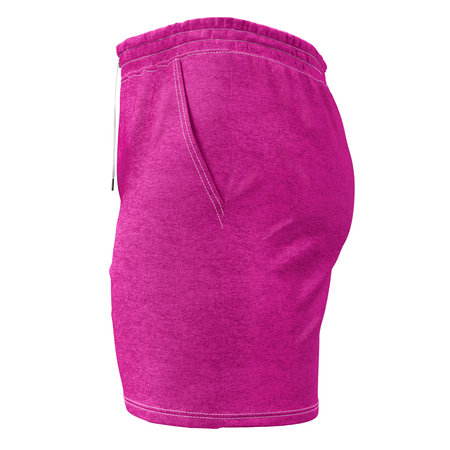 Get this Side View Excellent Mens Short Mockup In Shell Pink Color, to finish your design process, for even more beautiful results.の写真素材