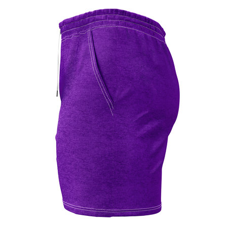 Get this Side View Excellent Mens Short Mockup In Ultra Violet Color, to finish your design process, for even more beautiful results.の写真素材