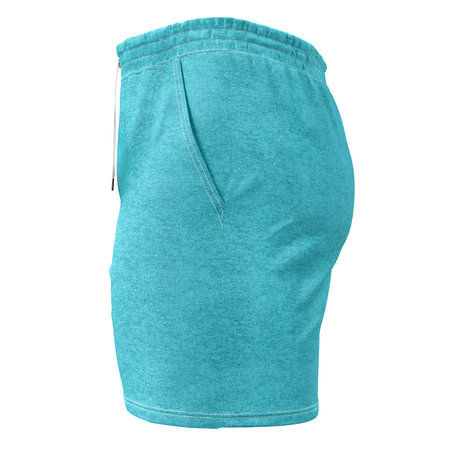 Get this Side View Excellent Mens Short Mockup In Angel Blue Color, to finish your design process, for even more beautiful results.の写真素材
