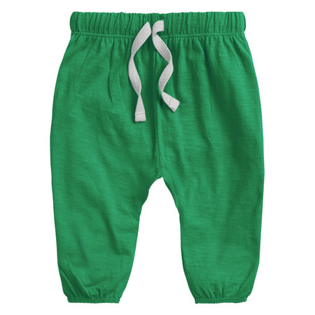 With just a few clicks, you can visualize your designs in Wonderful Baby Trouser Mockup In Green Bee Color.の写真素材