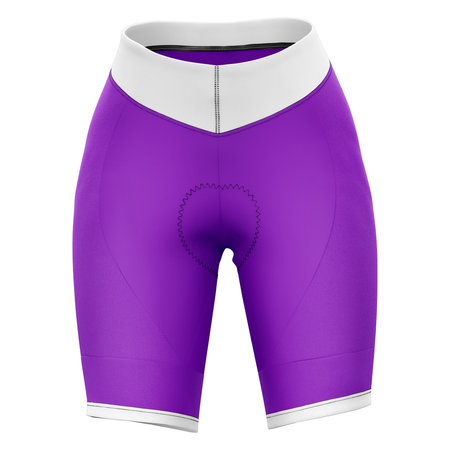 This  Front View Awesome Lady Short Mockup In Ultra Violet Color, will help you to apply your brand design more quickly.の写真素材
