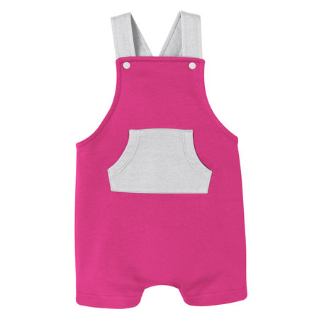 With this Sweet Baby Dungarees Mockup In Beetroot Purple Color you donât have to wait for your artwork to be done. This HD Mock-up was easy to use.の写真素材