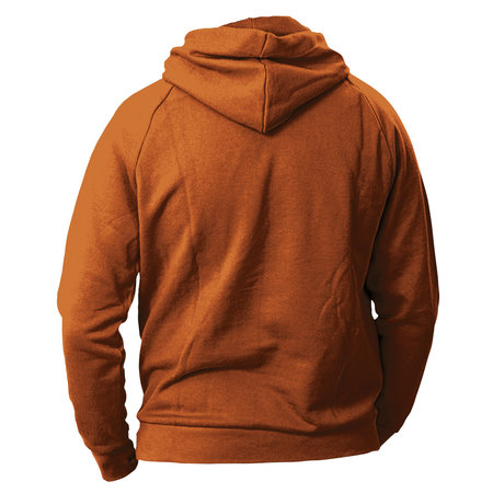 Add your graphics as much as you want, to this  Back View Fabulous Man Hoodie Mockup In Brown Alpaca Color. You can use it super easily.の写真素材
