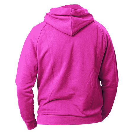 Add your graphics as much as you want, to this  Back View Fabulous Man Hoodie Mockup In Rose Pink Color. You can use it super easily.の写真素材