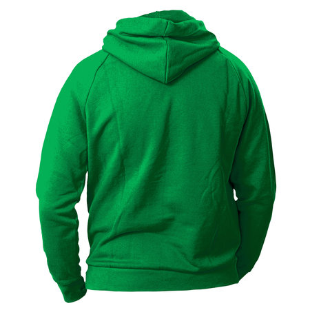 Add your graphics as much as you want, to this Back View Fabulous Man Hoodie Mockup In Jungle Green Color. You can use it super easily.の写真素材
