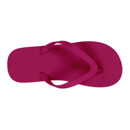 Use this Up View Fabulous Flip FLops Mockup In Dark Sangria Color, to get more wonderful design products.の写真素材