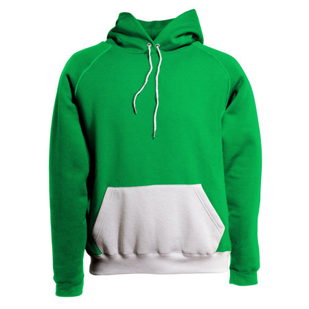 This Stylish Hoodie Mockup In Jungle Green Color, will give a perfect scene to make your designs products more life.の写真素材