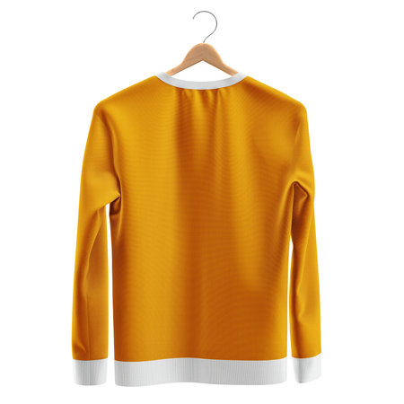 Showcase your designs like an expert graphic designer with this Awesome Sweatshirt on Hanger Mockup In Gold Fusion Color. Customize everything you need.の写真素材