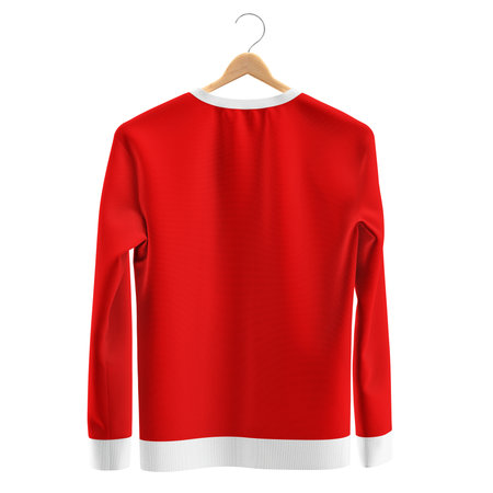 Showcase your designs like an expert graphic designer with this Awesome Sweatshirt on Hanger Mockup In Fusion Red Color. Customize everything you need.の写真素材
