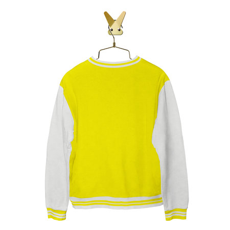 With this Back View Cute Girl Sweater Mockup In Pure Sunshine Color On Hanger, make your artwork faster and more lovely.の写真素材