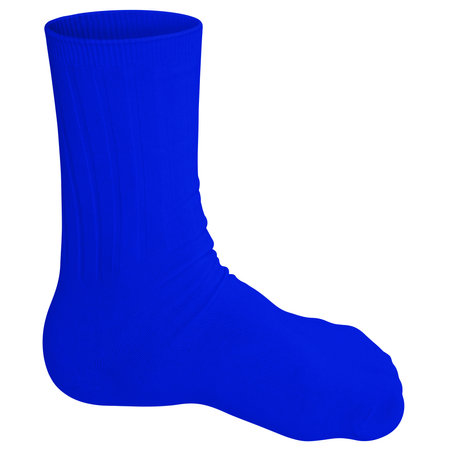 This Side View Beauty Sock Mockup In Vibrant Blue Color will help you customize your logo or designs like a pro.の写真素材