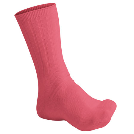 This Artistic Sock Mockup In Geranium Pink Color, can help you to implement your extraordinary designs.の写真素材