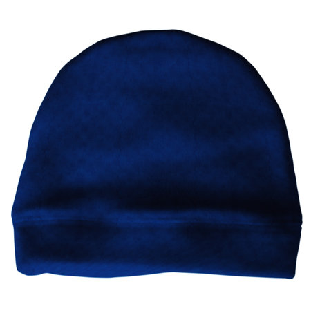Get An Eye Catching Design With Alluring Baby Fleece Mock Up In Baleine Blue Color, Save Your Times.の写真素材