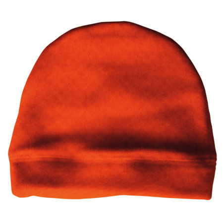 Get An Eye Catching Design With Alluring Baby Fleece Mock Up In Scarlet Ibiz Color, Save Your Times.の写真素材