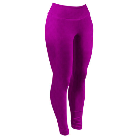 You Can Customize This Half Front View Astonishing Legging Mock Up In Hyacinth Purple Color., For Any Of Your Design Needs, Just Add Your Own Designs.の写真素材