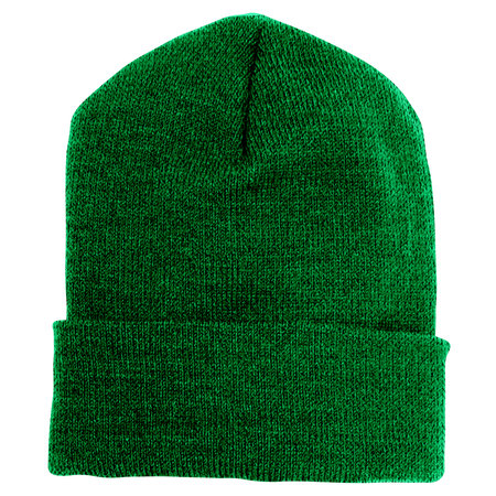 This Sweet Beanie Mockup In Fern Green Color, Is Perfect For All Your Stunning Design Styles.の写真素材