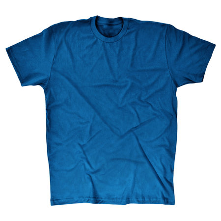 Get Fashionable Photos And Never Lost Your Beloved Customer, With This Creative Cotton Mask Mock Up In Adriatic Blue Color.の写真素材