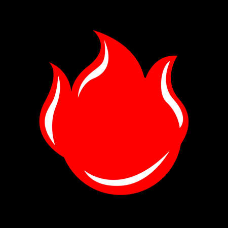 Simple and unique fire vectorのイラスト素材