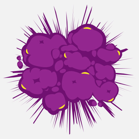 vector illustration of an explosion iconのイラスト素材