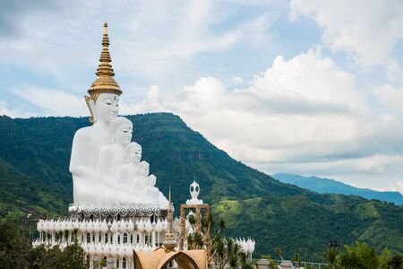 Phasornkaew Temple, Khao Kho Phetchabun, Thailandの写真素材