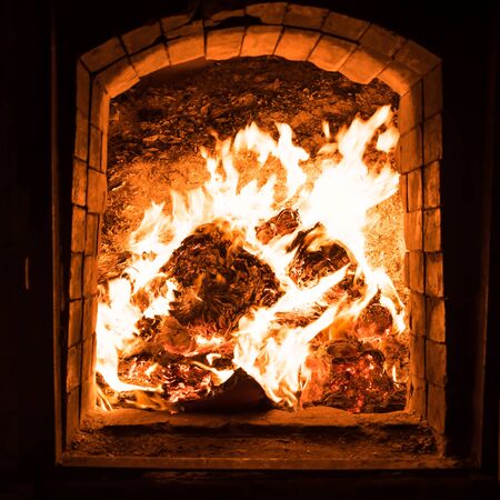 Abstract Fire Flame, Texture Background For Your Design