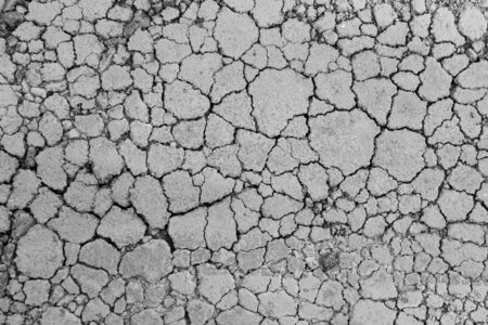 Crack background texture of rough asphalt