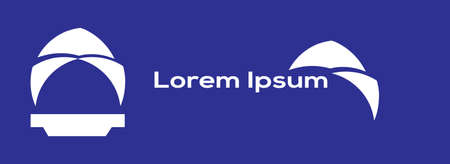 Simple Design Business/Finance Logo Vector. For Your Product Name.のイラスト素材