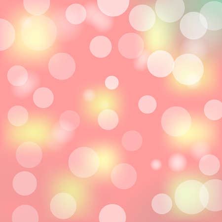 Abstract Bokeh lights with soft light Background. Vector Illustration EPS 10のイラスト素材