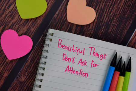 It is What It Is text on sticky notes with office desk.