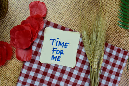 Hocus Pocus I Need A Coffee To Focus write on sticky notes isolated on Wooden Table.