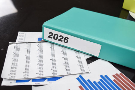 Folders with the label 2026. Business management conceptの写真素材