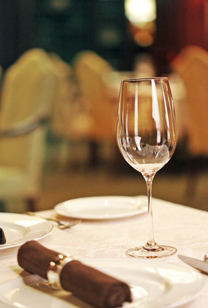 A glass of wineの写真素材