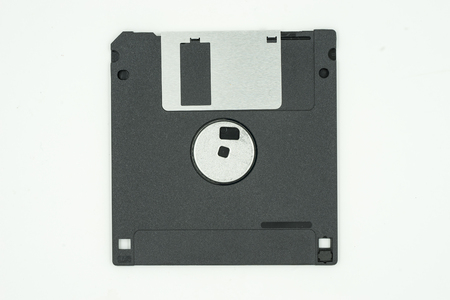 obsolate rare site of floppy disk isolate on white background - can use to display or montage on productの写真素材