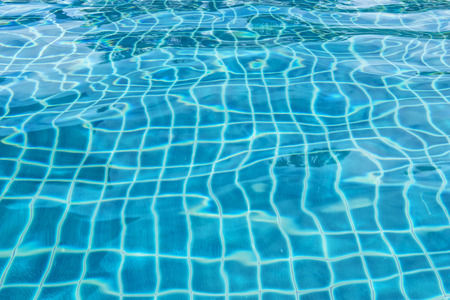 abstract swimming pool water on light - can use to display or montage on product