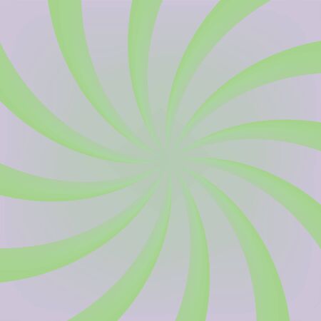 Abstract swirling radial green background vector designのイラスト素材
