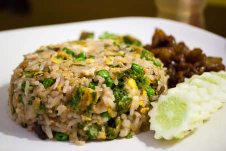 Fried rice thai styleの写真素材