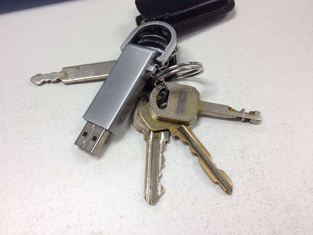 Keys and usb thumb drive
