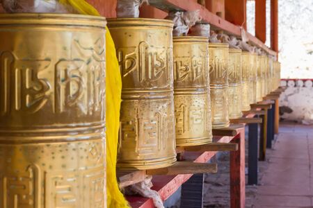 Tibetan bellsの写真素材