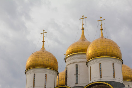 Gold Dome on building Russia artの写真素材