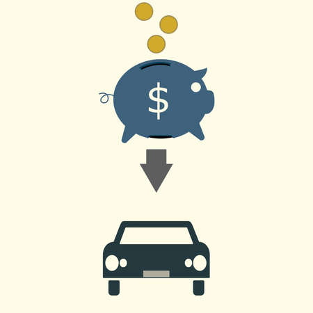 save for carのイラスト素材