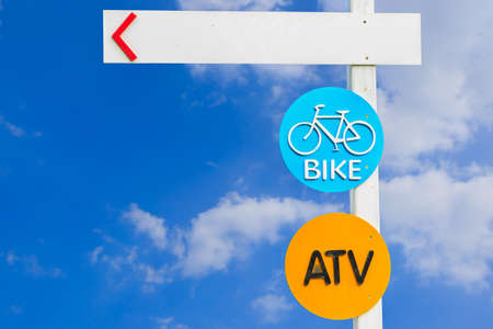 Bike sign の写真素材