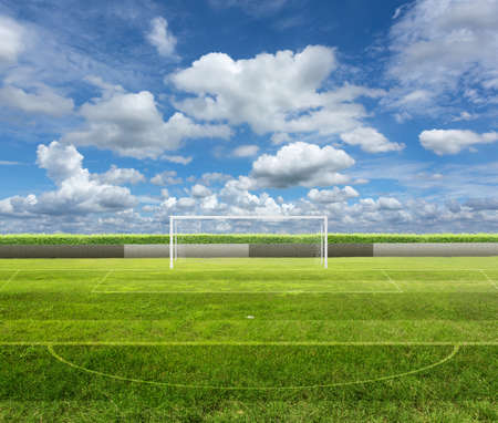Soccer Field.の写真素材