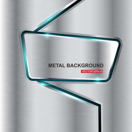 Metal background.Vector illustrationのイラスト素材