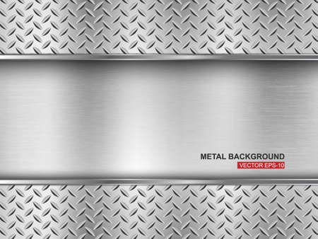 Metal background illustrationのイラスト素材