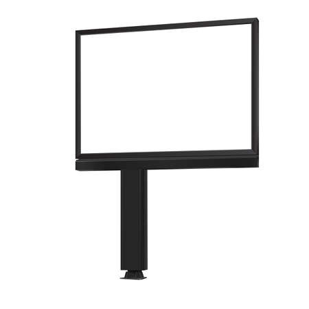 Blank billboards isolated illustration.のイラスト素材